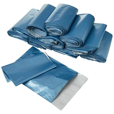Image of Triplast 30 x 36 Inch Plastic Mailing Postal Bag Metallic Blue (Pack of 200)