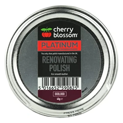 Image of Cherry Blossom Footwear Renovating Polish Shoe, Oxblood, 40g
