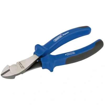 Image of Draper Heavy Duty Soft Grip High Leverage Diagonal Side Cutter, 160mm