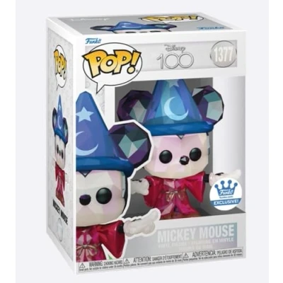 Image of Funko Pop! Disney 100 Facet Sorcerer Apprentice Mickey Mouse 1377 Exclusive