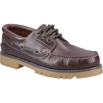 Image of Cotswold Inglecote Brown Leather Slip On Shoe for Male Size 46