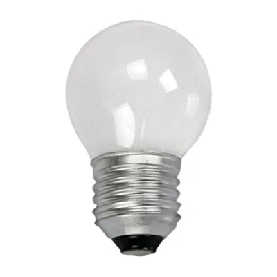 Image of 10 X 40 WATT ES (E27) EDISON SCREW PEARL GOLF BALL ROUND LAMPS LIGHT BULBS