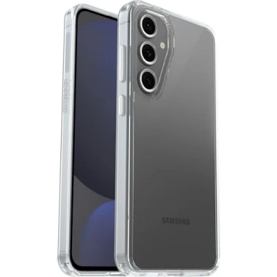Image of OtterBox Symmetry Plastic Back Cover Transparent Samsung Galaxy S24 FE