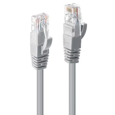 Image of LINDY 3m Cat.6 U/UTP Network Cable, Grey