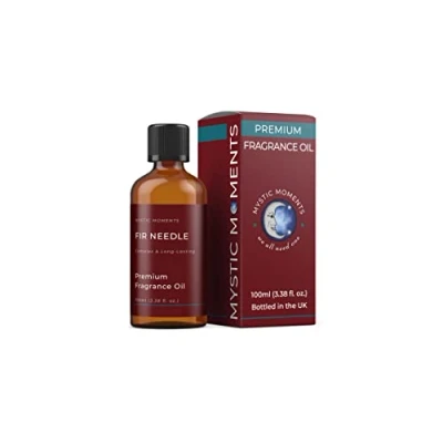 Image of Mystic Moments Fir Needle Fragrance Oil 100ml Perfect for Soaps, Candles, Bath Bombs, Burners, Diffusers and Skin &amp; Hair Care Items