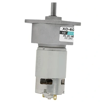 Image of DC12V / 24V 35W Mini DC Adjustable Speed Metal Gear Motor Large Torque CW/CCW(24V 200rpm)