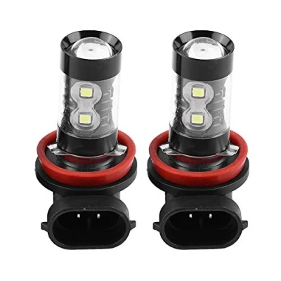 Image of EBTOOLS Tiguan Allspace Fog Light For Jetta Lights 2 Pcs 12V 24V 50W Replacement Car H8 H11 Led Bulbs Bright