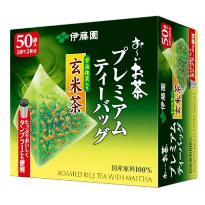 Image of Itoen Premium Tee Bag Genmai Tea 1.8g 50 peace Green (Pack Type)