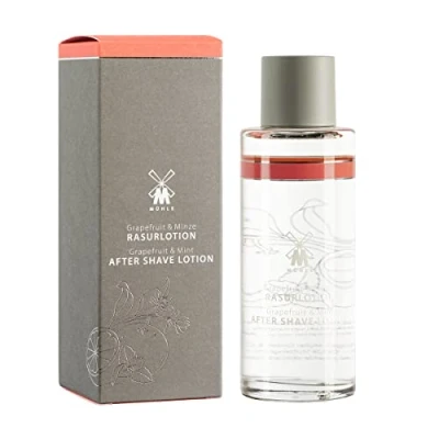 Image of MÜHLE Shaving Lotion After Shave with Grapefruit &amp; Mint for All Skin Types Fruity Invigorating 125 ml