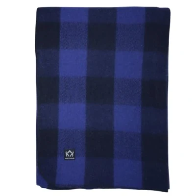 Image of Arcturus Backwoods Wool Blanket 4.5lbs, Warm, Heavy, Washable, Large Great for Camping, Outdoors, Survival &amp; Emergency Kits (Blue Buffalo)