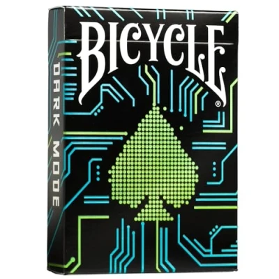 Image of Bicycle Dark Mode Playing Cards 1 Deck, Air Cushion Finish, Professional, Superb Handling &amp; Durability, Great Gift For Card Collectors