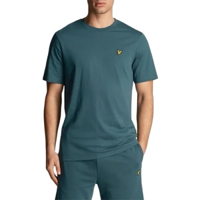 Image of Lyle &amp; Scott Plain T Shirt Malachite Green XS