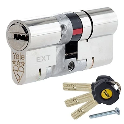 Image of Yale Platinum 3 Star Euro TS2007 Door Cylinder Lock High Security