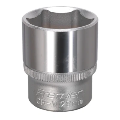 Image of Sealey Premier WallDrive® Socket 29mm 1/2&quot;Sq Drive