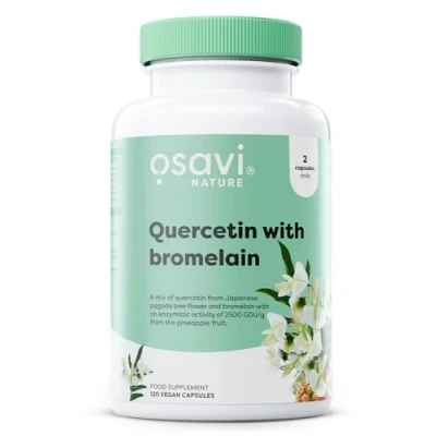 Image of Osavi Quercetin with Bromelain 120 Vegan caps