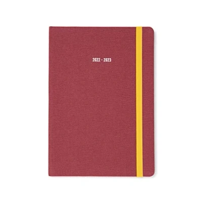 Image of Letts of London Raw A5 Academic 2022/2023 Week to View Diary Berry