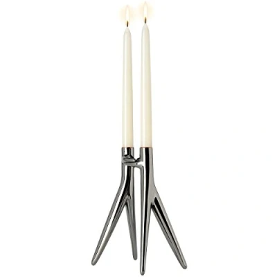 Image of Kartell Abbracciaio, Metal, Dark Grey, 20x11x25cm