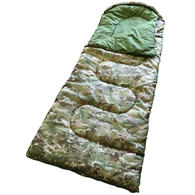 Image of Kids Boys Childrens Army Combat Military Travel Camping Sleeping Bag BTP Camo