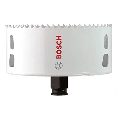 Image of BOSCH Bi Metal Hole Saw (for Wood and Metals, 8% Cobalt Alloy, Progressive Tooth Design, Ø 111 mm, Accessory Drills)