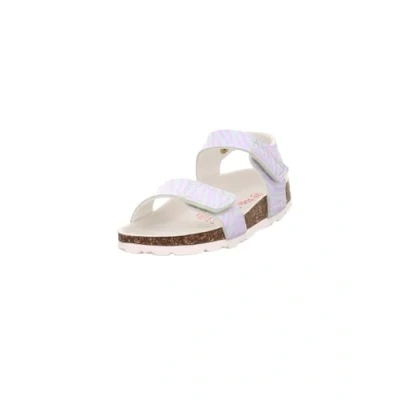 Image of Superfit Girls&#039; Footbed Slippers Sandals, Light Green Pink 7510, 10 UK Child