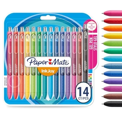 Image of Paper Mate InkJoy Gel Pens Medium Point (0.7mm) Assorted Colours 14 Count