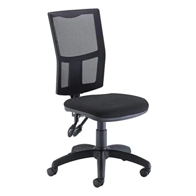 Image of Office Hippo High Back Mesh Desk Chair, Ergonomic Home &amp; Chair With Height Adjustable Seat Lumbar Support For Extra Comfort, Computer Daily Use Black