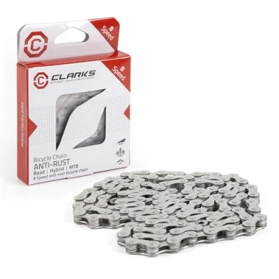 Image of Clarks 7 8 Speeds Anti Rust Chain: 7/8 Speed, Brown