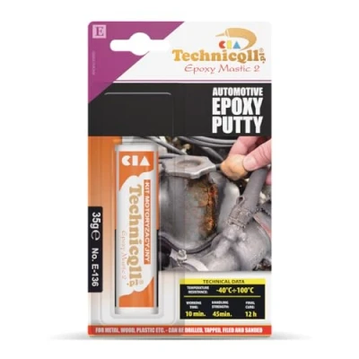Image of Technicqll Epoxy Putty For Metals (Steel Aluminium) Plastic Wood Glass 35g