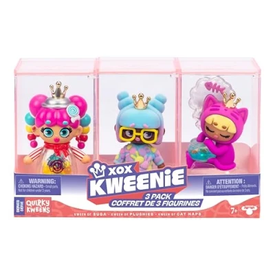 Image of Xox Kweenie Quirky Kweens Series Premium Figurine and Display Case,