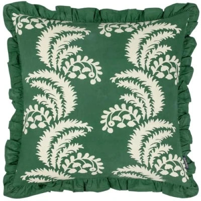 Image of Paoletti Montrose Cushion Cover,French Blue,50 x 50cm