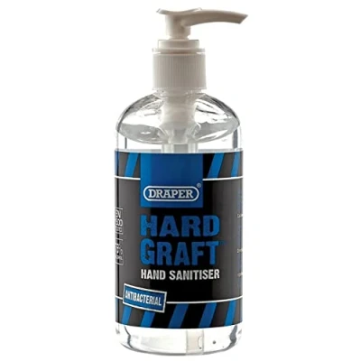 Image of Draper Antibacterial Hand Sanitiser, 300ml (75% alcohol)