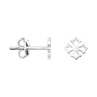 Image of SOFIA MILANI Women&#039;s Earrings 925 Silver Occitan Cross Stud Earring E3009