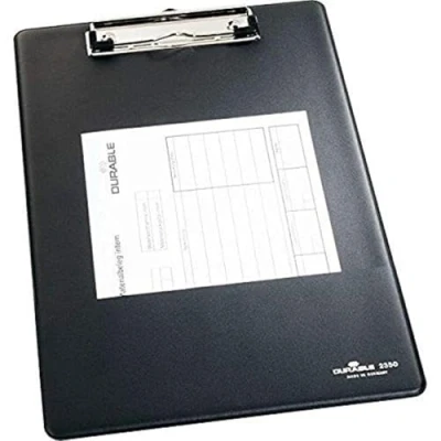 Image of Durable 235001 Clip Board A4 Pack of 5 Black
