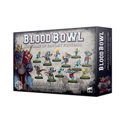 Image of Games Workshop Blood Bowl Gwaka&#039;moli Crater Gators