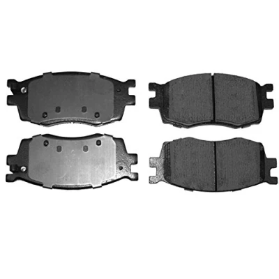 Image of 581011GA00, 581011GE00, 581011GE00S1, 581011JA10 Brake pad set BLUE PRINT ADG04279 Front Axle with acoustic wear warning KIA: RIO 3, 2
