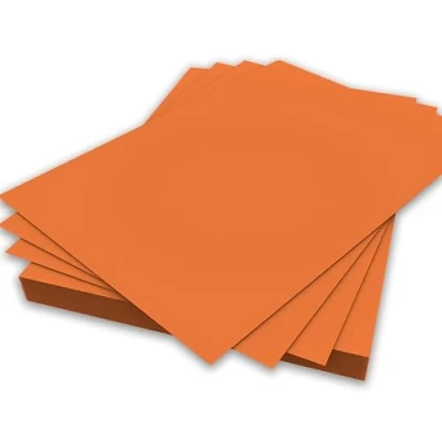 Image of A5 Dark Orange Colour Paper 80gsm Sheets Double Sided Printer Copier Origami Flyers Drawing School Office Printing 148mm x 210mm (A5 5000 Sheets)