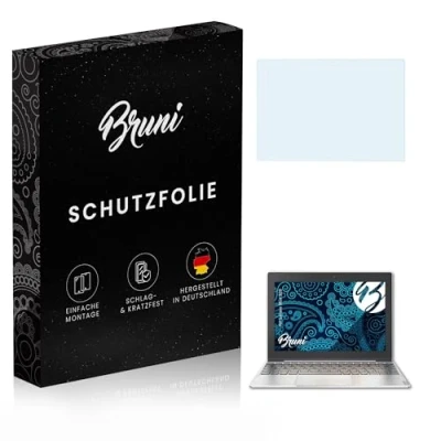 Image of Bruni Screen Protector compatible with Lenovo Miix 320 Film, crystal clear Protective Film (2X)