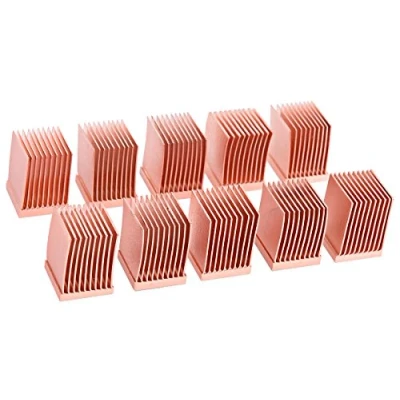 Image of Alphacool 17426 GPU RAM Copper Heatsinks 10 x mm Pack of Air Cooling Passive Cooler