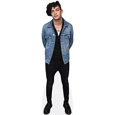 Image of Matthew Healy (Denim Jacket) Mini Size Cutout