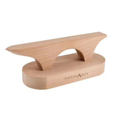 Image of Milward Tailors Point Presser and Clapper, Seam Flattening, Steam Absorbing, for Sewing Quilting Dressmaking Embroidery, Beech