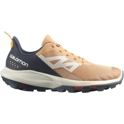 Image of Salomon Women&#039;s Outpulse W Trail Running Shoe, Fenugreek/Ebony/Blazing Orange, 4 UK