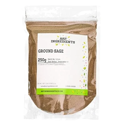 Image of JustIngredients Essentials Sage Ground, 250 g Pack of 2