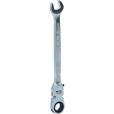 Image of KS Tools 503.4808 GEARplus flexible locking combination ratcheting spanner, 8mm