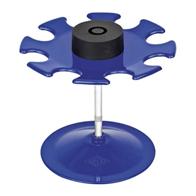 Image of Wedo 0648 Stamp Rack with 8 Compartments Round Blue