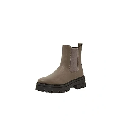 Image of ESPRIT Fashion Women Ankle Boot, Taupe, 6 UK