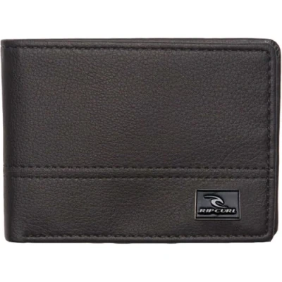 Image of Rip Curl Men&#039;s Corpawatu Icon Slim Wallet Black, One Size,