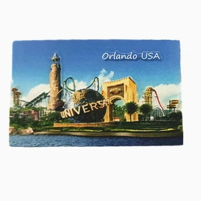 Image of Orlando Florida USA America Fridge Magnet Souvenir Gift Refrigerator Magnetic Sticker Collection