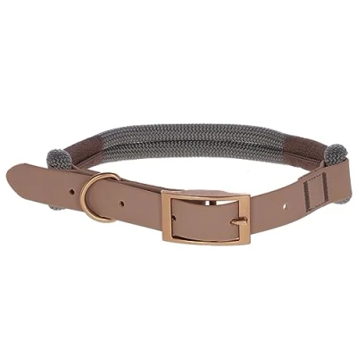 Image of Kerbl Pet Monte Carlo Collar Brown/Grey 12 mm x 45 65 cm