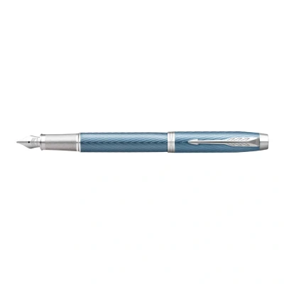 Image of Waterman Expert Ballpoint Pen Matte Black with Chrome Trim Medium Tip Blue Ink Gift Box