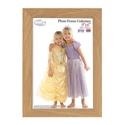 Image of Inov8 Framing Photo Frame, Dense wood, Lime Oak, 9&quot;x6&quot; (22.86cm x 15.24cm)